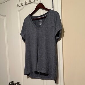 Gray V-Neck Short Sleeve Tee by C9 Champion